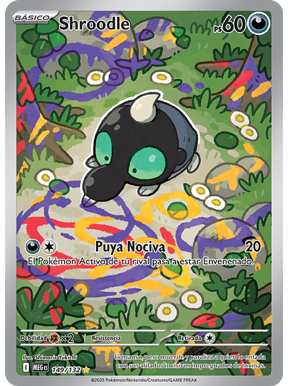 Shroodle - 149/132 - Illustration Rare (Latino)
