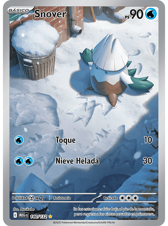 Snover - 140/132 - Illustration Rare (Latino)
