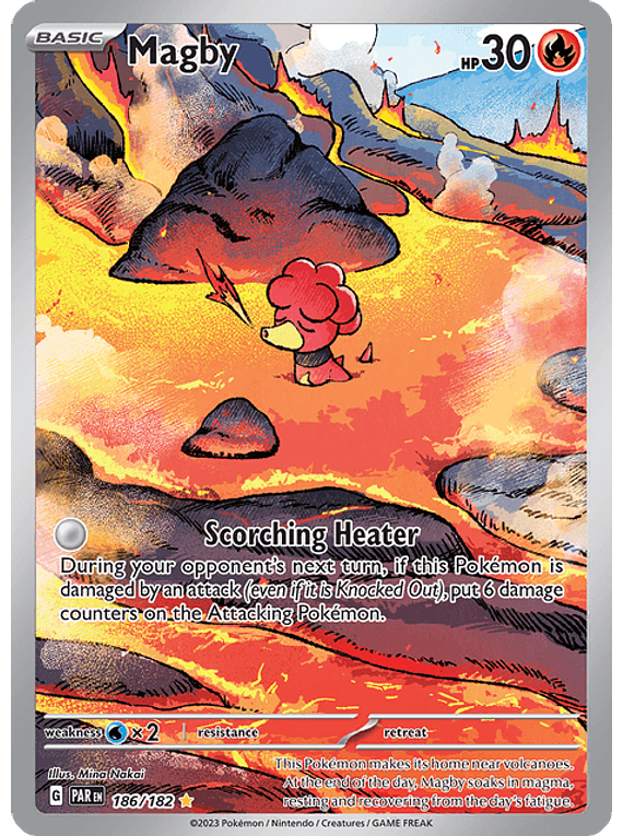 Magby - 186/182 - Illustration Rare