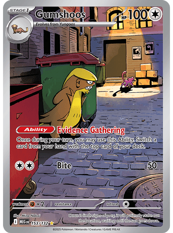 Gumshoos - 153/132 - Illustration Rare