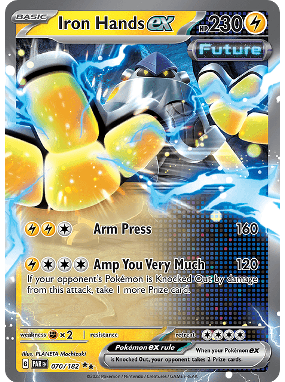 Iron Hands ex - 070/182 - Double Rare