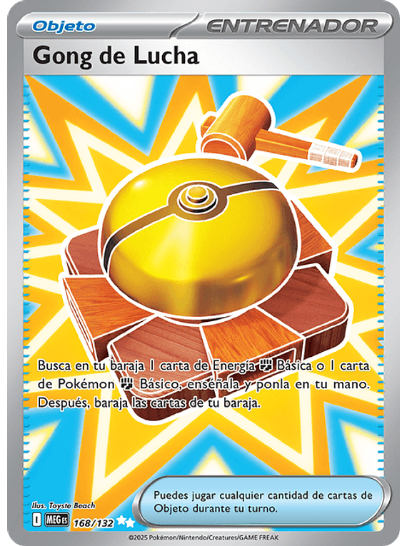 Fighting Gong - 168/132 - Ultra Rare (Latino)