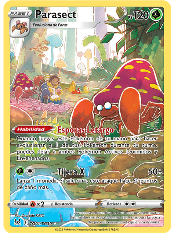 Parasect - TG01/TG30 - Ultra Rare (Latino)