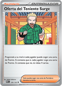Lt. Surge's Bargain - 120/132 - Reverse Holofoil (Latino)