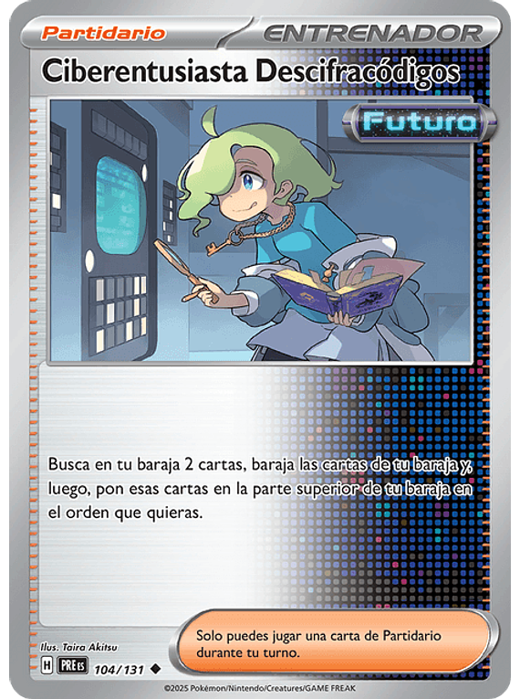 Ciphermaniac's Codebreaking - 104/131 - Reverse Holofoil (Latino)