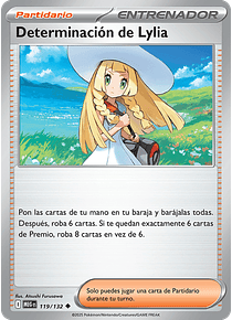 Lillie's Determination - 119/132 - Uncommon (Latino)