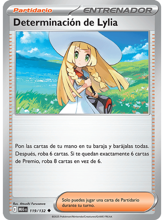 Lillie's Determination - 119/132 - Uncommon (Latino)
