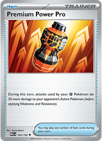 Premium Power Pro - 124/132 - Reverse Holofoil