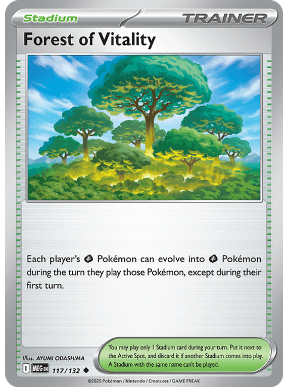 Forest of Vitality - 117/132 - Reverse Holofoil