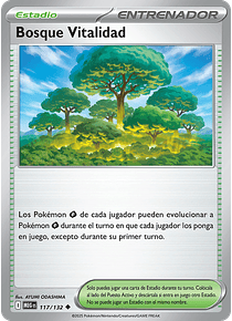 Forest of Vitality - 117/132 - Reverse Holofoil (Latino)