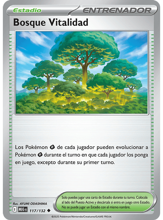 Forest of Vitality - 117/132 - Uncommon (Latino)
