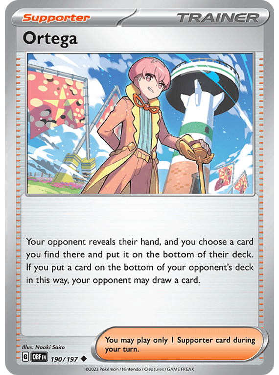 Ortega - 190/197 - Uncommon