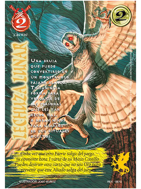 Lechuza Lunar (REX 08/12)