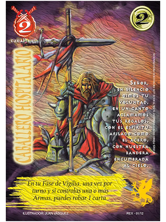 Caballero Hospilatario (REX 01/12)