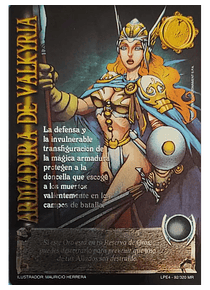 Armadura de Valkyria (LPE4 092-320)