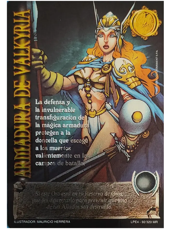Armadura de Valkyria (LPE4 092-320)