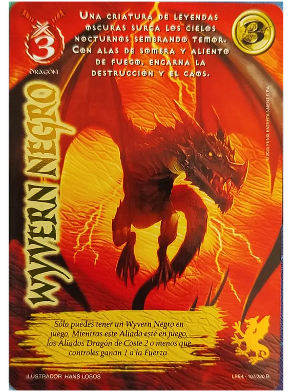 Wyvern Negro (LPE4 107/320)