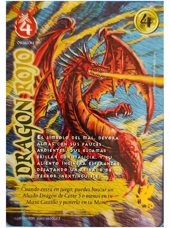 Dragon Rojo (LPE4 109-320)