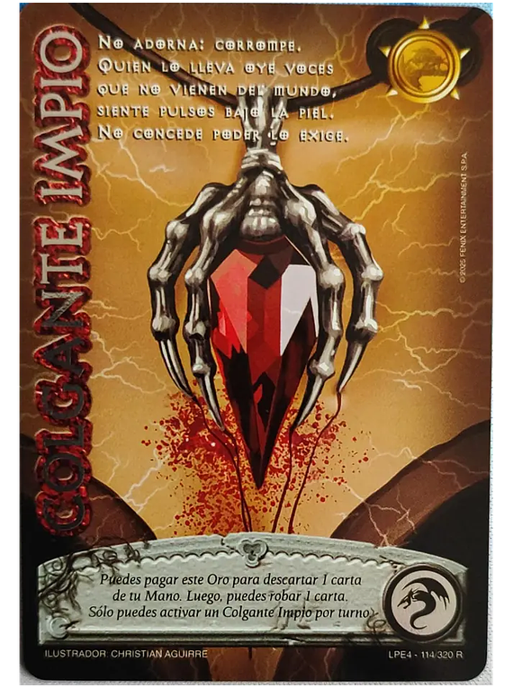 Colgante Impio (LPE4 114-320)