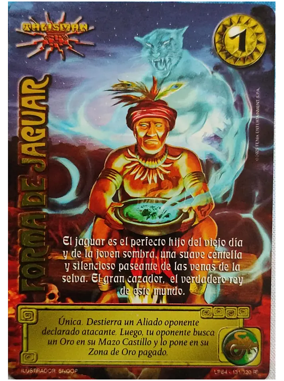Forma de Jaguar (LPE4 131-320)