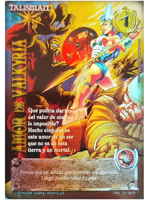 Amor de Valkyria (LPE4 - 341/320)