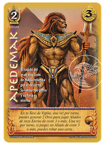 Apedemak (123/364 Aniversario RA)