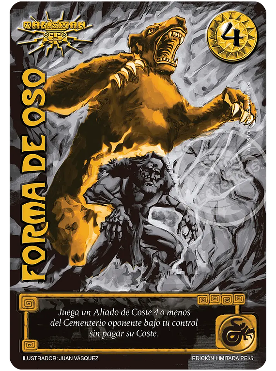 Forma de Oso (Edicion Limitada PE25)