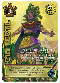 Cin Teotl (Promocional LPE25 12)