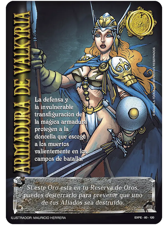 Armadura de Valkyria (EXPE 80-120)