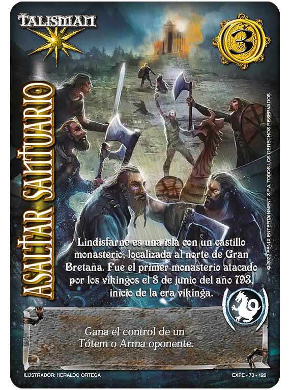 Asaltar Santuario (EXPE 73-120)