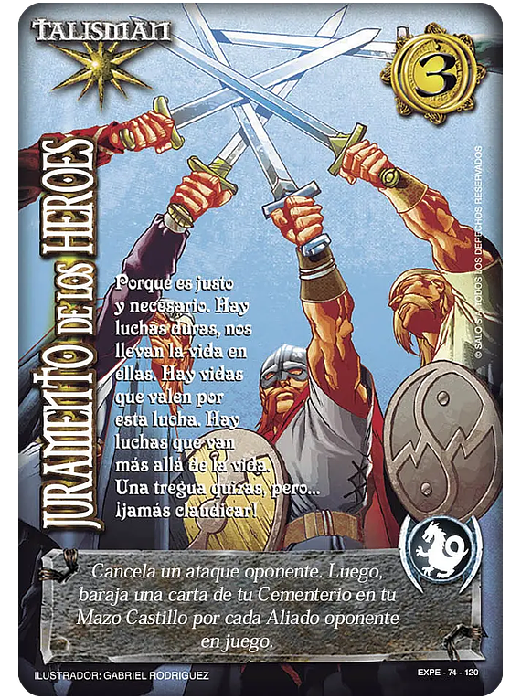 Juramento de los Héroes (EXPE 74-120)