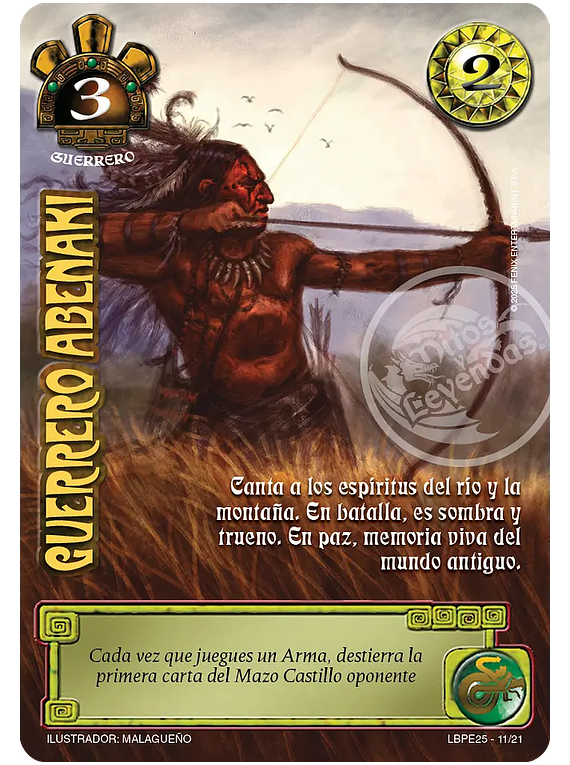 Guerrero Abenaki (LBPE25 11-21)