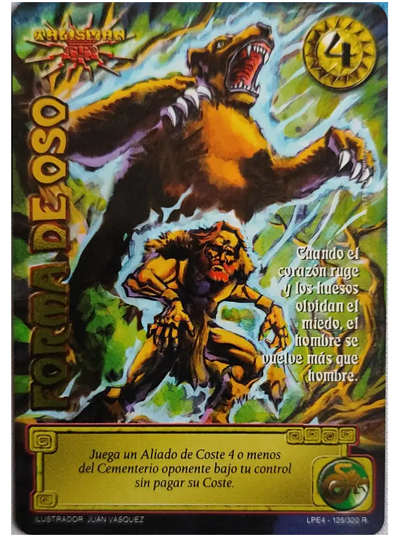 Forma de Oso (LPE4 125-320)