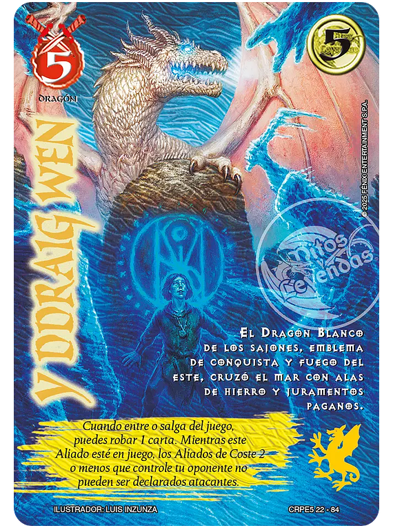 Ydraigg wen (CRPE5 22-85)