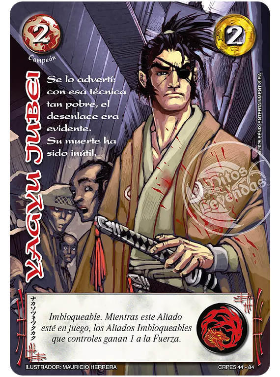 Yagyu Jubei (CRPE5 44-84)