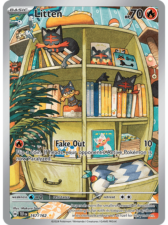 Litten - 167/162 - Illustration Rare