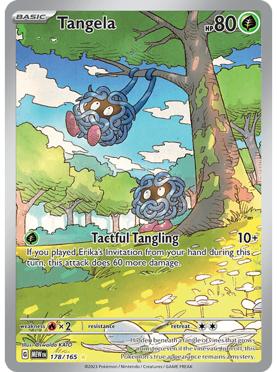 Tangela - 178/165 - Illustration Rare