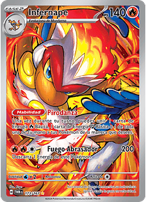 Infernape - 173/167 - Illustration Rare (Latino)