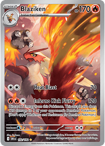 Blaziken - 192/182 - Illustration Rare (Latino)