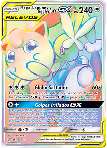 Mega Lopunny & Jigglypuff GX - 261/236 - Secret Rare (Latino)