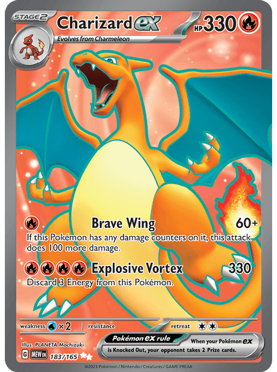 Charizard ex - 183/165 - Ultra Rare