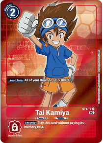 Tai Kamiya - ST1-12 - Alternate Art