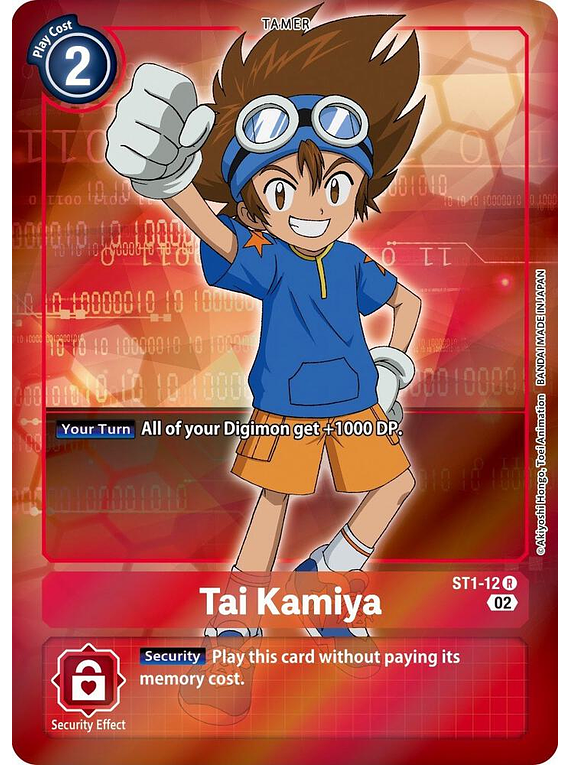 Tai Kamiya - ST1-12 - Alternate Art