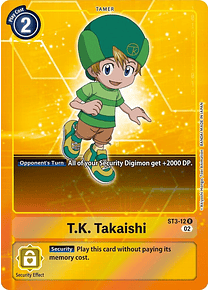 T.K. Takaishi - ST3-12 - Alternate Art