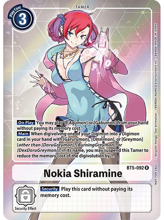 Nokia Shiramine - BT5-092 - Box Topper