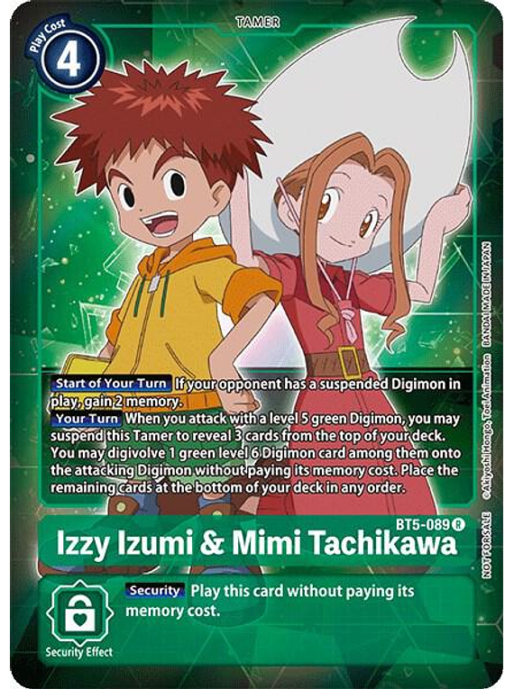 Izzy Izumi & Mimi Tachikawa - BT5-089 - Box Topper