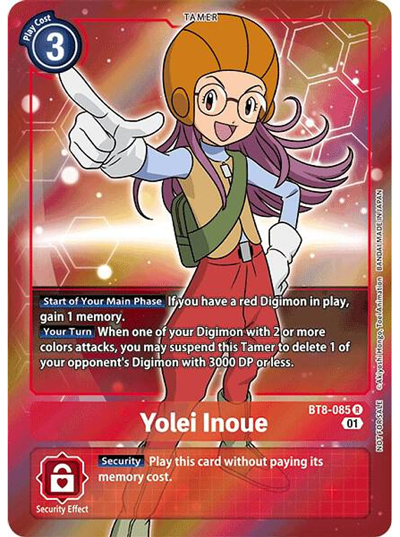 Yolei Inoue - BT8-085 - Box Topper