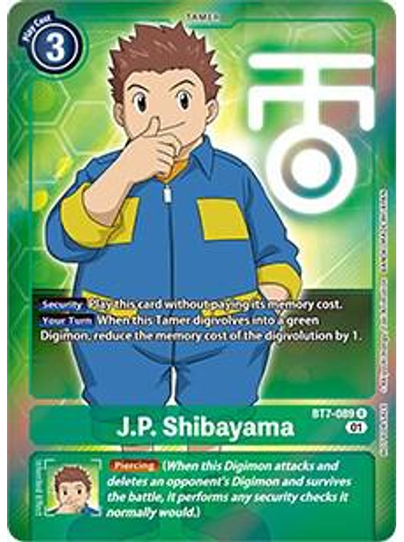 J.P. Shibayama - BT7-089 - Box Topper
