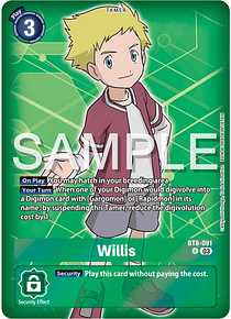 Willis - BT8-091 - Rare