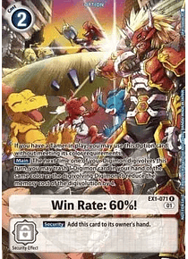 Win Rate: 60%! - EX1-071 - Tamer's Evolution